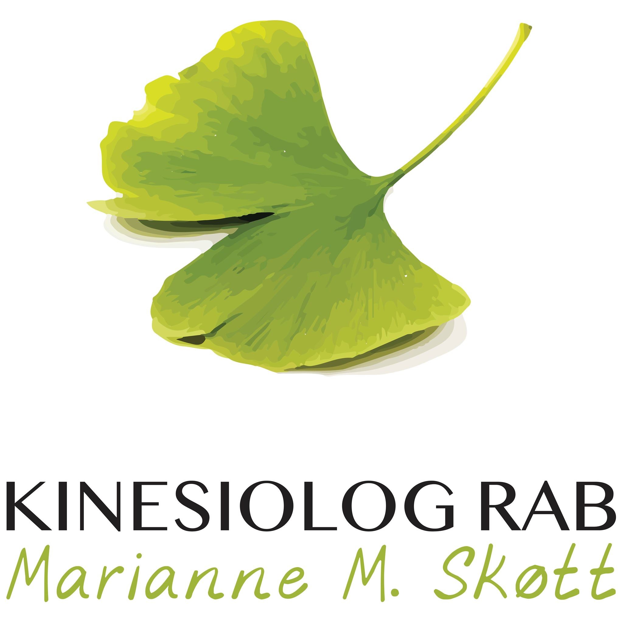 Kinesiolog og sygeplejerske, Marianne M. Skøtt Logo